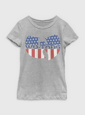 Wu-Tang Clan Flag Youth Girls T-Shirt