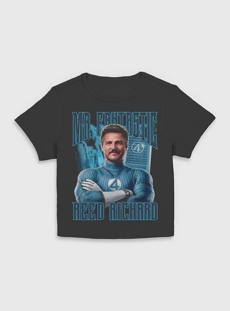 Marvel The Fantastic Four: First Steps Mr. Reed Richards Womens Baby T-Shirt BoxLunch Web Exclusive