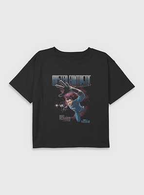 Marvel The Fantastic Four: First Steps Stretch Mr. Reed Richards Youth Girls Boxy T-Shirt BoxLunch Web Exclusive