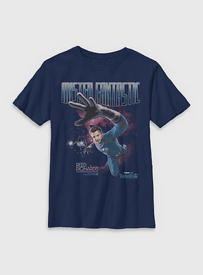 Marvel The Fantastic Four: First Steps Stretch Mr. Reed Richards Youth T-Shirt BoxLunch Web Exclusive