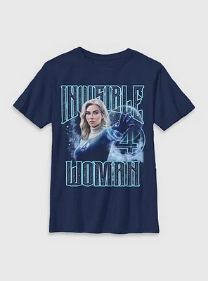 Marvel The Fantastic Four: First Steps Sue Storm Invisible Woman Youth T-Shirt BoxLunch Web Exclusive