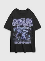 Marvel The Fantastic Four: First Steps Silver Surfer Womens Oversized T-Shirt BoxLunch Web Exclusive