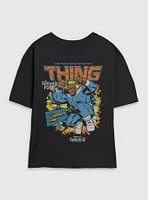 Marvel The Fantastic Four: First Steps Comic Cover Ben Grimm Thing Womens Skimmer T-Shirt BoxLunch Web Exclusive