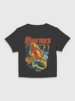 Marvel The Fantastic Four: First Steps Comic Cover Johnny Storm Human Torch Womens Baby T-Shirt BoxLunch Web Exclusive