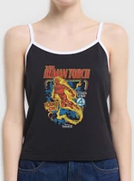 Marvel The Fantastic Four: First Steps Comic Cover Johnny Storm Human Torch Womens Cami Tank Top BoxLunch Web Exclusive