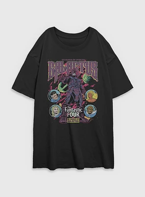 Marvel The Fantastic Four: First Steps Galactus Rules Womens Oversized T-Shirt BoxLunch Web Exclusive