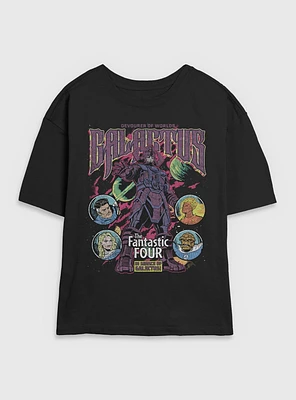 Marvel The Fantastic Four: First Steps Galactus Rules Womens Skimmer T-Shirt BoxLunch Web Exclusive