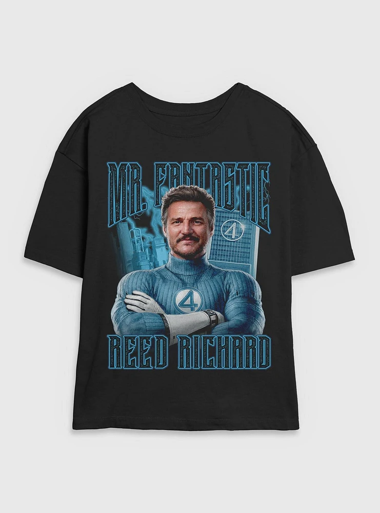 Marvel The Fantastic Four: First Steps Mr. Reed Richards Womens Skimmer T-Shirt BoxLunch Web Exclusive