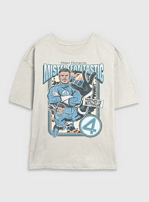 Marvel The Fantastic Four: First Steps Mr.  Together As A Family Womens Skimmer T-Shirt BoxLunch Web Exclusive