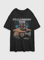 Marvel The Fantastic Four: First Steps Grunge Thing It's Clobberin' Time Womens Oversized T-Shirt BoxLunch Web Exclusive