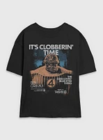 Marvel The Fantastic Four: First Steps Grunge Thing It's Clobberin' Time Womens Skimmer T-Shirt BoxLunch Web Exclusive