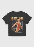 Marvel The Fantastic Four: First Steps Human Torch Future Foundation Womens Baby T-Shirt BoxLunch Web Exclusive