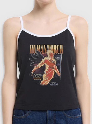 Marvel The Fantastic Four: First Steps Human Torch Future Foundation Womens Cami Tank Top BoxLunch Web Exclusive