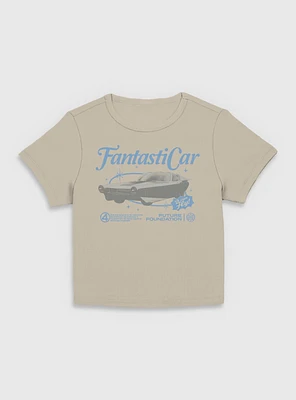 Marvel The Fantastic Four: First Steps Retro Fantasticar Womens Baby T-Shirt BoxLunch Web Exclusive