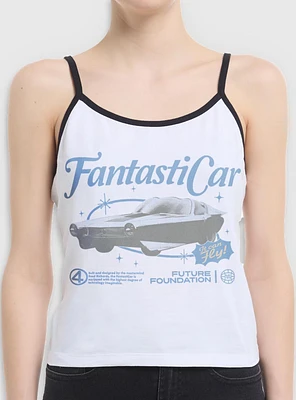 Marvel The Fantastic Four: First Steps Retro Fantasticar Womens Cami Tank Top BoxLunch Web Exclusive