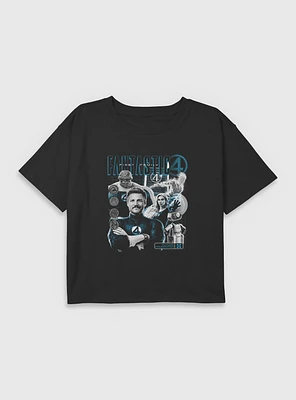 Marvel The Fantastic Four: First Steps Future Foundation Family Youth Girls Boxy T-Shirt BoxLunch Web Exclusive