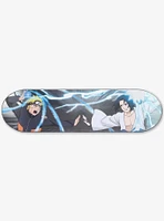 Naruto Shippuden Naruto & Sasuke Skate Deck Wood Wall Decor