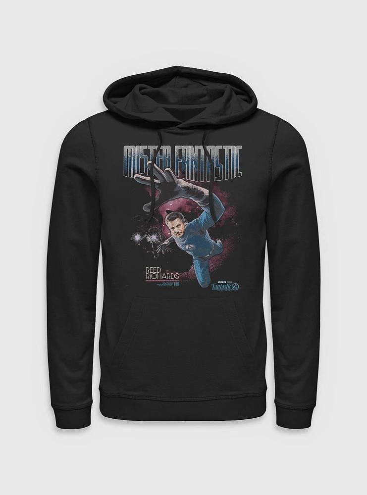 Marvel The Fantastic Four: First Steps Stretch Mr. Reed Richards Hoodie BoxLunch Web Exclusive