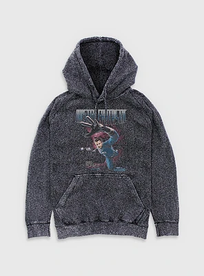 Marvel The Fantastic Four: First Steps Stretch Mr. Reed Richards Mineral Wash Hoodie BoxLunch Web Exclusive