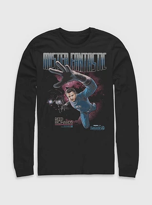 Marvel The Fantastic Four: First Steps Stretch Mr. Reed Richards Long-Sleeve T-Shirt BoxLunch Web Exclusive