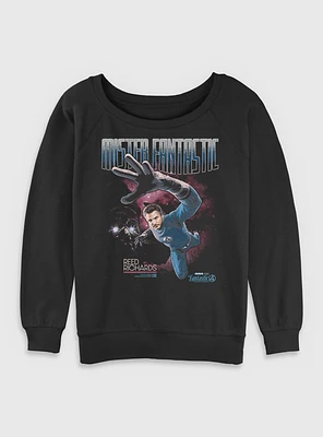Marvel The Fantastic Four: First Steps Stretch Mr. Reed Richards Womens Slouchy Sweatshirt BoxLunch Web Exclusive