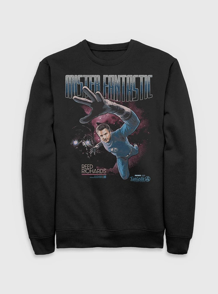 Marvel The Fantastic Four: First Steps Stretch Mr. Reed Richards Sweatshirt BoxLunch Web Exclusive