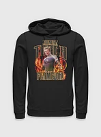 Marvel The Fantastic Four: First Steps Johnny Storm Human Torch Flame On Hoodie BoxLunch Web Exclusive
