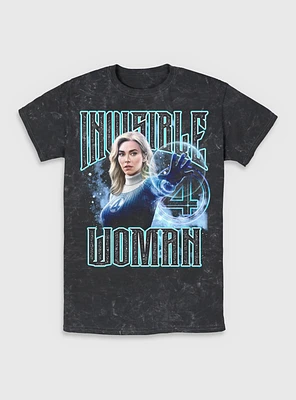 Marvel The Fantastic Four: First Steps Sue Storm Invisible Woman Mineral Wash T-Shirt BoxLunch Web Exclusive