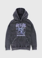 Marvel The Fantastic Four: First Steps Silver Surfer Mineral Wash Hoodie BoxLunch Web Exclusive