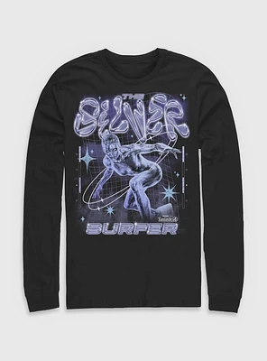 Marvel The Fantastic Four: First Steps Silver Surfer Long-Sleeve T-Shirt BoxLunch Web Exclusive