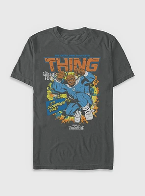 Marvel The Fantastic Four: First Steps Comic Cover Ben Grimm Thing Garment Dye T-Shirt BoxLunch Web Exclusive