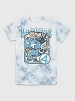Marvel The Fantastic Four: First Steps Mr.  Together As A Family Tie-Dye T-Shirt BoxLunch Web Exclusive