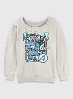 Marvel The Fantastic Four: First Steps Mr.  Together As A Family Womens Slouchy Sweatshirt BoxLunch Web Exclusive