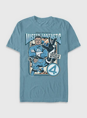 Marvel The Fantastic Four: First Steps Mr. Together As A Family Garment Dye T-Shirt BoxLunch Web Exclusive