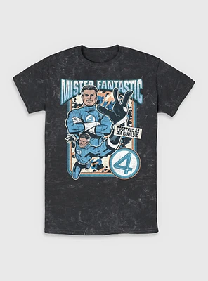 Marvel The Fantastic Four: First Steps Mr.  Together As A Family Mineral Wash T-Shirt BoxLunch Web Exclusive