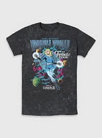 Marvel The Fantastic Four: First Steps Comic Cover Sue Storm Invisible Woman Mineral Wash T-Shirt BoxLunch Web Exclusive