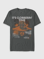Marvel The Fantastic Four: First Steps Grunge Thing It's Clobberin' Time Garment Dye T-Shirt BoxLunch Web Exclusive