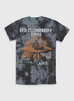 Marvel The Fantastic Four: First Steps Grunge Thing It's Clobberin' Time Tie-Dye T-Shirt BoxLunch Web Exclusive