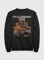 Marvel The Fantastic Four: First Steps Grunge Thing It's Clobberin' Time Sweatshirt BoxLunch Web Exclusive