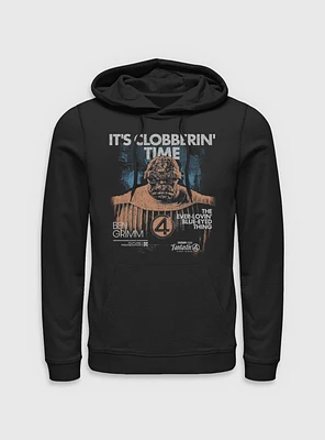 Marvel The Fantastic Four: First Steps Grunge Thing It's Clobberin' Time Hoodie BoxLunch Web Exclusive