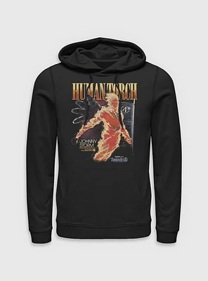 Marvel The Fantastic Four: First Steps Human Torch Future Foundation Hoodie BoxLunch Web Exclusive