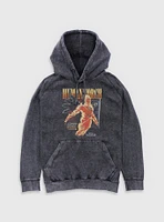 Marvel The Fantastic Four: First Steps Human Torch Future Foundation Mineral Wash Hoodie BoxLunch Web Exclusive