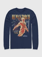 Marvel The Fantastic Four: First Steps Human Torch Future Foundation Long-Sleeve T-Shirt BoxLunch Web Exclusive