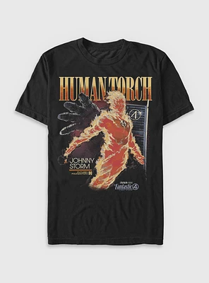 Marvel The Fantastic Four: First Steps Human Torch Future Foundation T-Shirt BoxLunch Web Exclusive