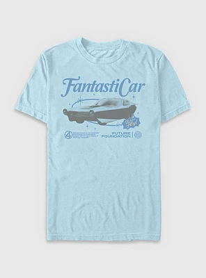 Marvel The Fantastic Four: First Steps Retro Fantasticar Garment Dye T-Shirt BoxLunch Web Exclusive