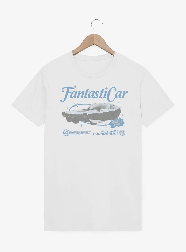 Marvel The Fantastic Four: First Steps Retro Fantasticar T-Shirt BoxLunch Web Exclusive