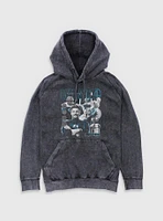Marvel The Fantastic Four: First Steps Future Foundation Family Mineral Wash Hoodie BoxLunch Web Exclusive