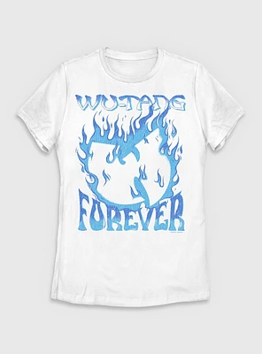 Wu-Tang Clan Forever Blue Fire Womens T-Shirt