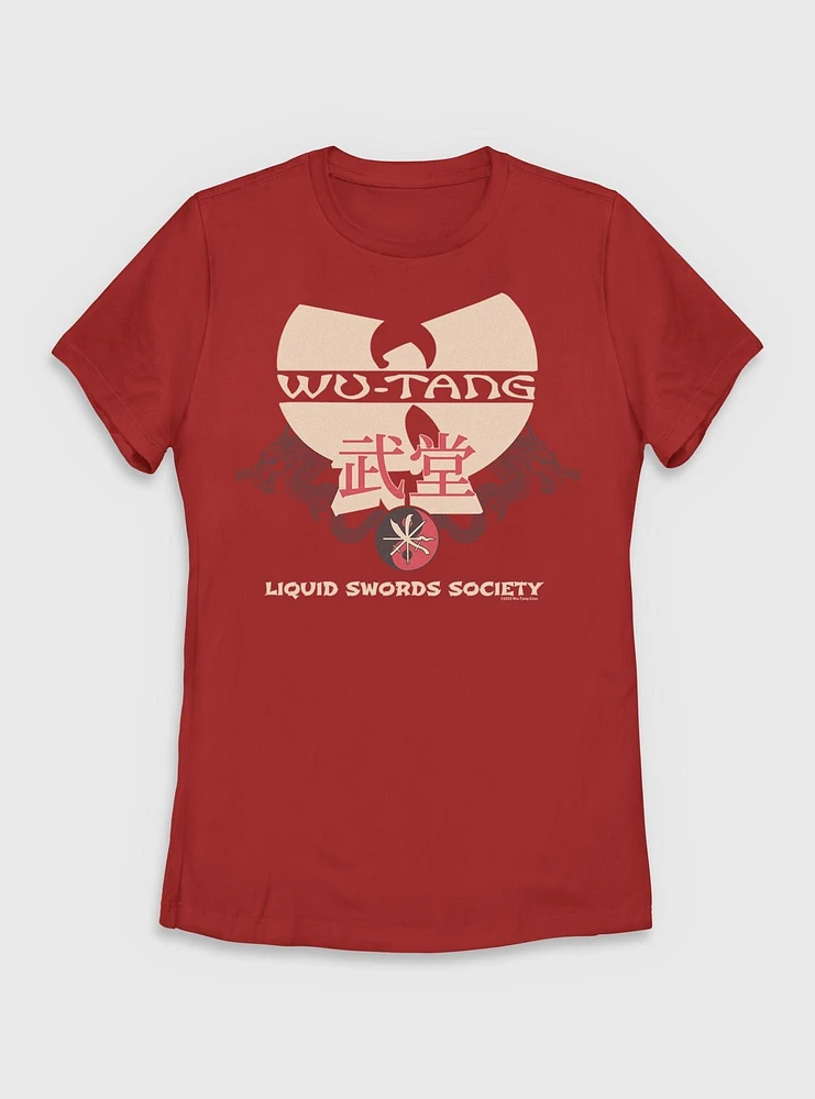 Wu-Tang Clan Liquid Swords Society Womens T-Shirt