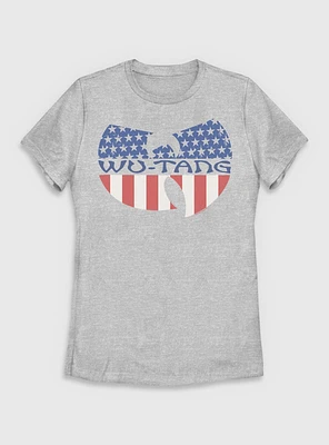 Wu-Tang Clan Flag Womens T-Shirt